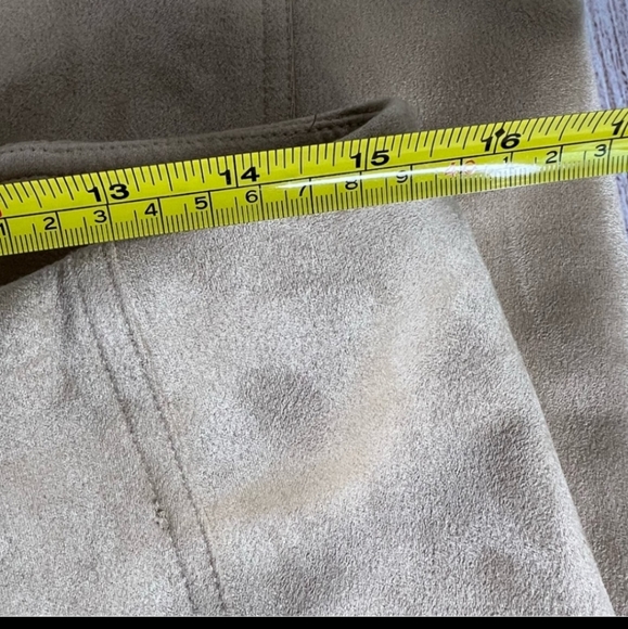 Wonderly Faux Suede Pants Large - Picture 3 of 6